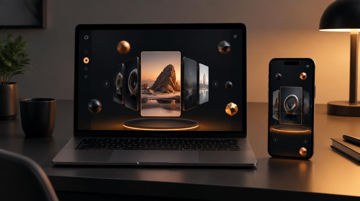 3D Portfolio Website: How to Create a Portfolio Website With AI (2026) — illustrated cover