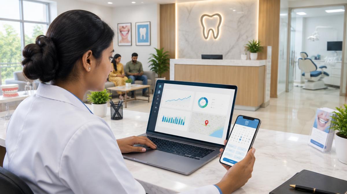 Digital Marketing Agency for Dentists: Services, Costs & How to Choose (2026 India Guide) — illustrated cover