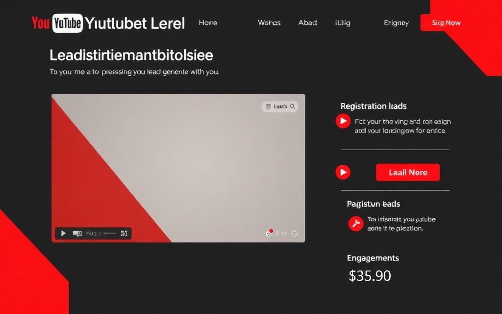 YouTube Webinar Lead Campaign client campaign