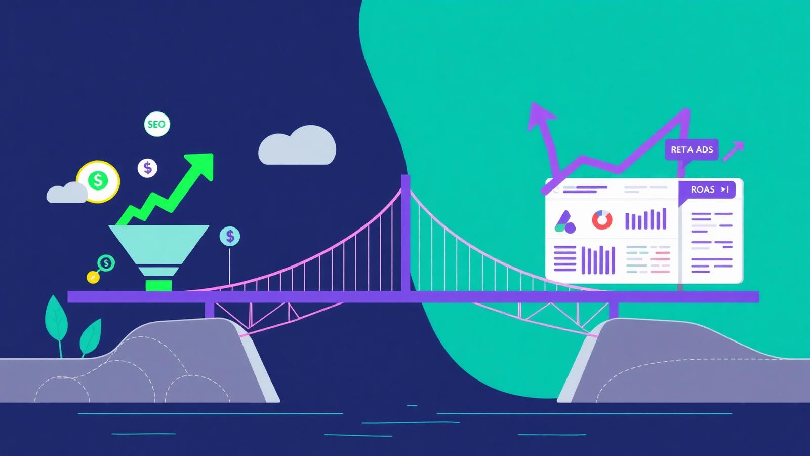SEO vs Performance Marketing: How They Work Together in 2026 — cover